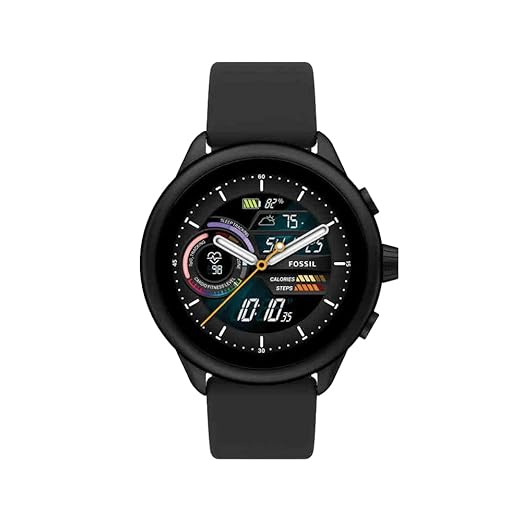 Fossil Gen 6 Display Wellness Edition Black Smartwatch FTW4069