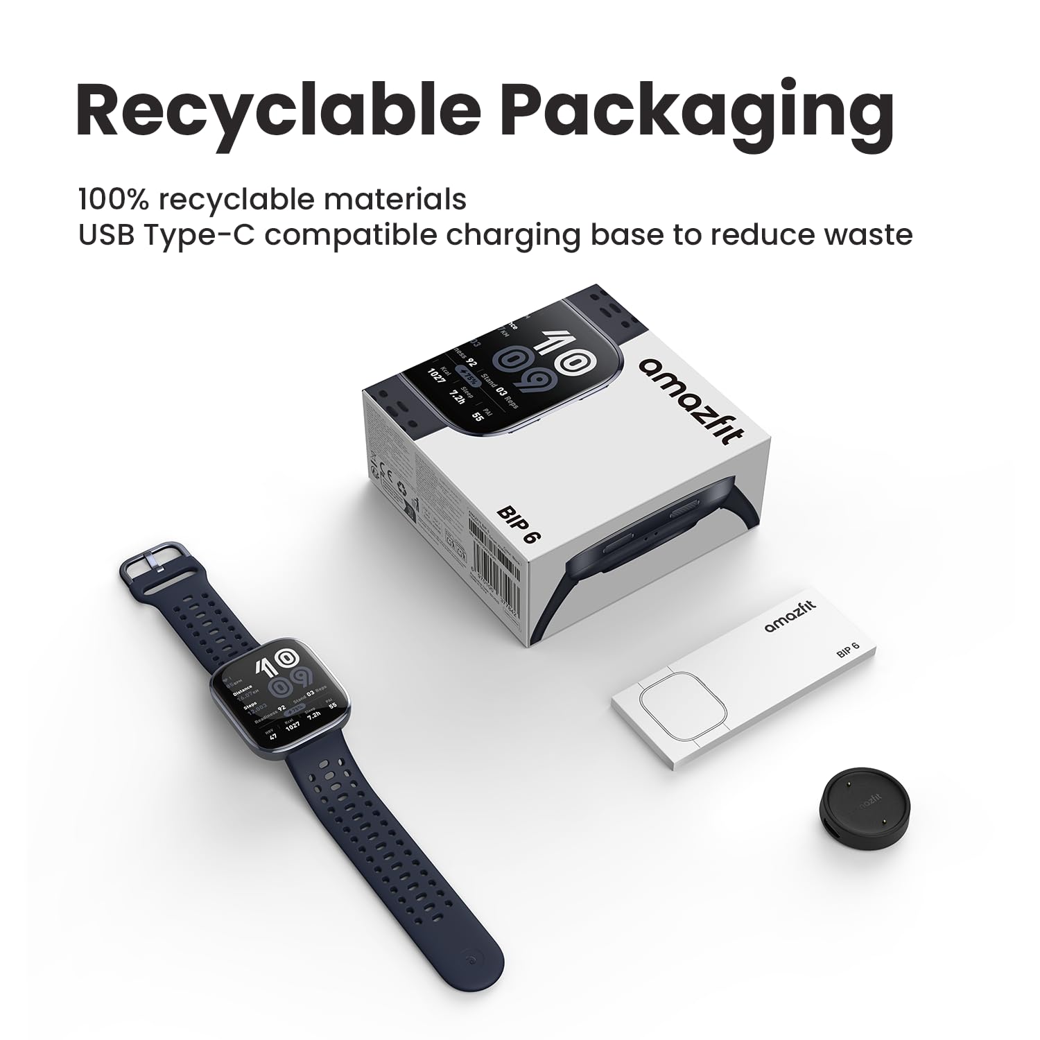 Amazfit Bip 6 Smart Watch 46mm, 14 Day Battery, 1.97 - Image 6