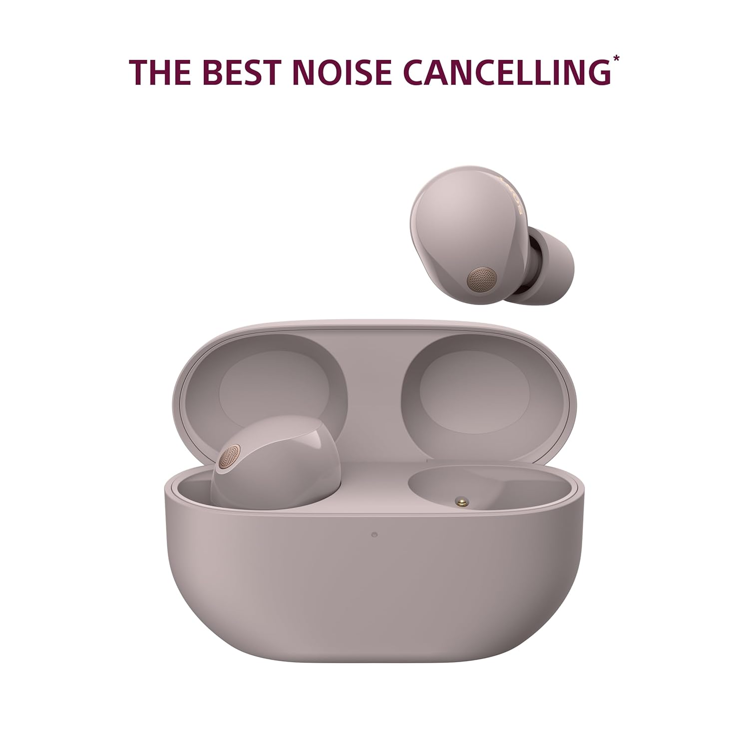 Sony WF-1000XM5 Best Active Noise Cancelling Wireless Bluetooth in Ear Earbuds with Mic, TWS, Up to 36 Hours Battery, 360 Reality Audio- Smoky Pink - Image 2