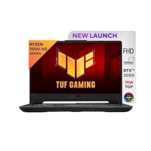 ASUS TUF Gaming A15, AMD Ryzen 7 7435HS Gaming Laptop(NVIDIA RTX 3050-4GB/60W TGP/16GB RAM/512GB SSD/FHD/15.6