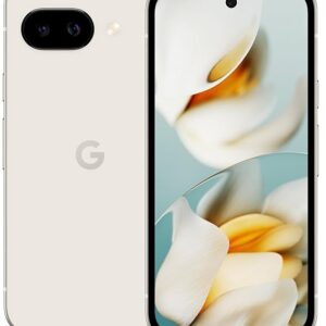 Google Pixel 9A (Porcelain, 8GB RAM, 256GB Storage) | Tensor G4 AI Chip | 6.1″ OLED 120Hz | 64MP Camera | Android 15