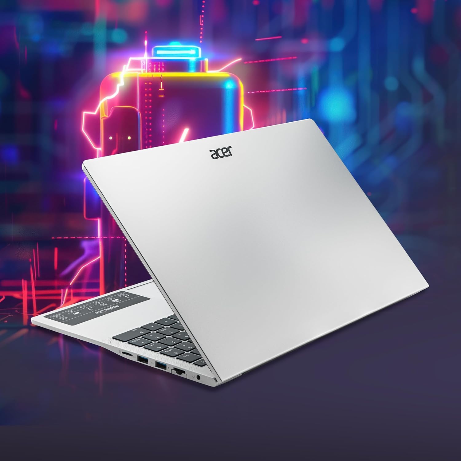 Acer[SmartChoice Aspire Lite 12thGen Intel Core i5-12450H Premium Laptop(Win11Home/16GB RAM/512GB SSD/IntelUHD Graphics/MSO)AL15-52H, 39.62cm(15.6 - Image 3