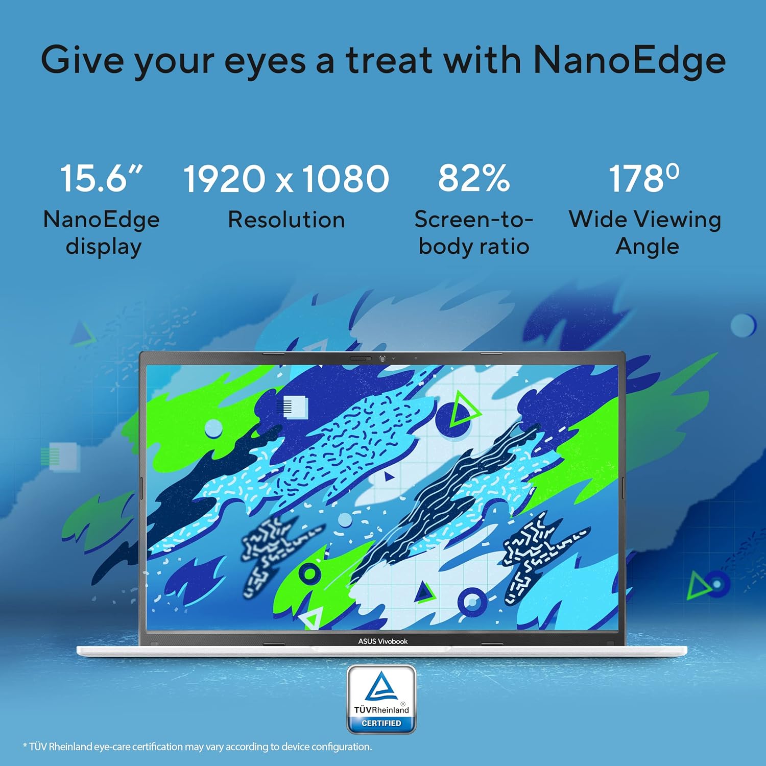 ASUS Vivobook 15,13th Gen,Intel Core i5-13420H(Intel UHD iGPU/16GB RAM/512GB SSD/FHD/15.6 - Image 3