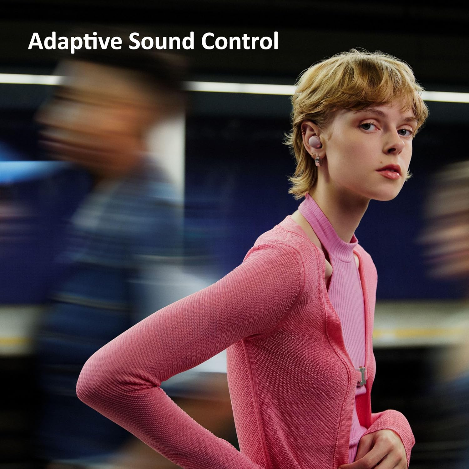 Sony WF-1000XM5 Best Active Noise Cancelling Wireless Bluetooth in Ear Earbuds with Mic, TWS, Up to 36 Hours Battery, 360 Reality Audio- Smoky Pink - Image 6